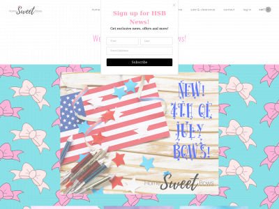 www.homesweetbows.com snapshot