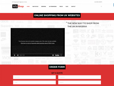 tellyshop.co snapshot