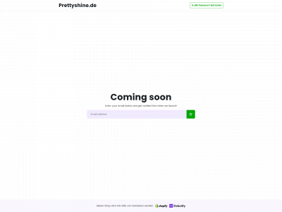 prettyshine.de snapshot