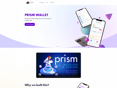 prismwallet.io snapshot