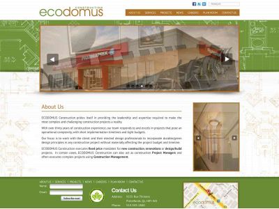 ecodomusconstruction.com snapshot