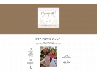 therapie-koerpergefuehl.de snapshot