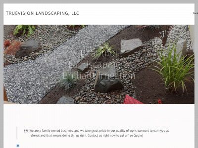 truevisionlandscaping.com snapshot
