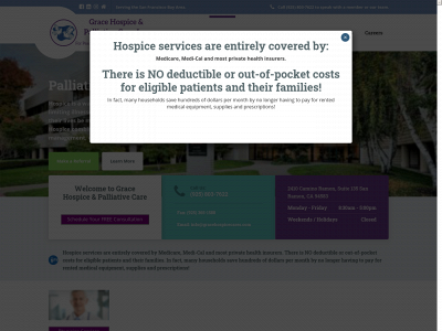 gracehospicecares.com snapshot