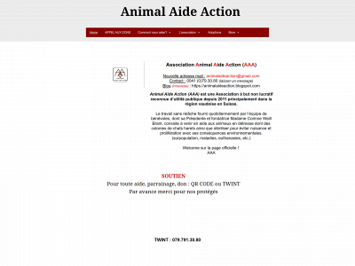 animalaideaction.ch snapshot