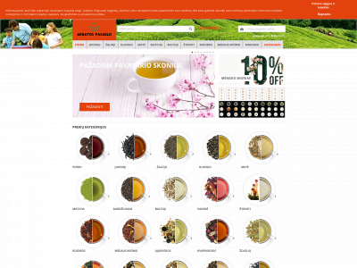 arbatospasaulis.lt snapshot