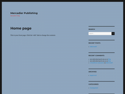 mercadierblog.com snapshot
