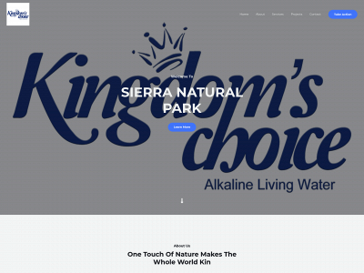 kingdomschoicewater.com snapshot