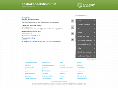 aeshakaosabilisim.net snapshot