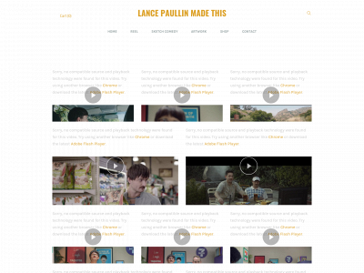 www.lancepaullin.com snapshot