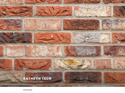 kathryntech.com snapshot