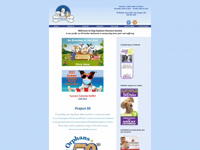 dogorphans.com snapshot