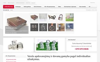 stiklomanija.lt snapshot