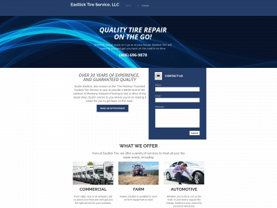 eastlicktireservice.online snapshot