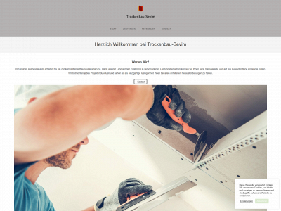 sevim-trockenbau.de snapshot