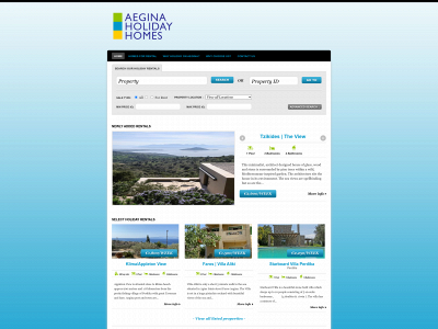 aeginaholidayhomes.com snapshot