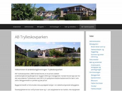 trylleskovparken.dk snapshot