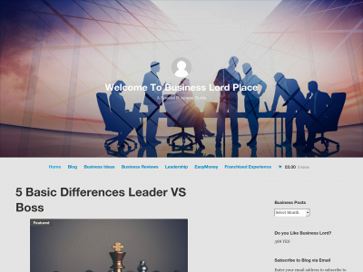 mybusinesslord.com snapshot