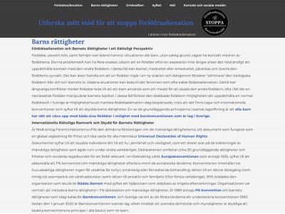 stoppaforaldraalienation.se snapshot