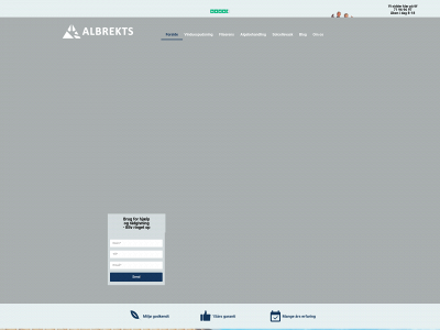albrekts.dk snapshot