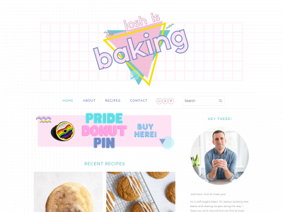 joshisbaking.com snapshot