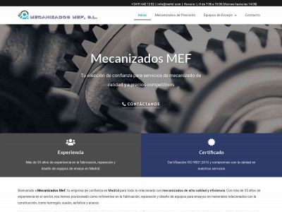 www.mecanizadosmef.com snapshot