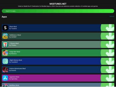 modtunes.net snapshot