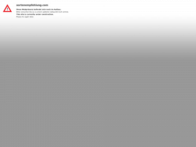 sortenempfehlung.com snapshot