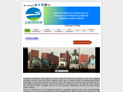 causewaycontainers.ng snapshot