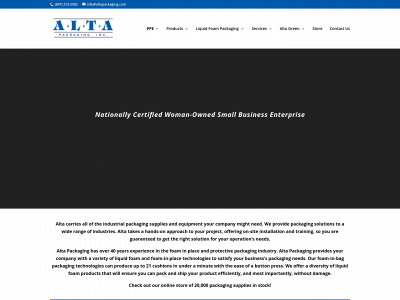 altapackaging.com snapshot