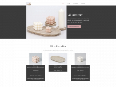 lightbymathilda.se snapshot