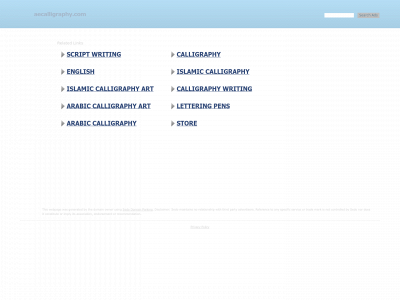 aecalligraphy.com snapshot