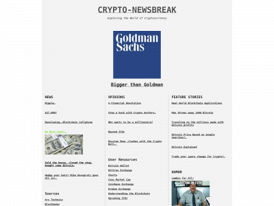cryptonewsbreak.com snapshot