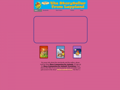 lapplandstoryteller.com snapshot