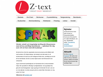 z-text.se snapshot