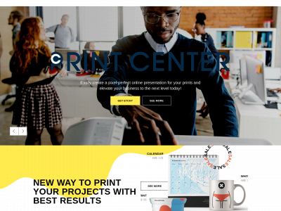 printcenterinc.com snapshot