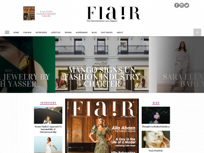 flair-magazine.com snapshot
