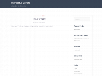 impressivelayers.com snapshot