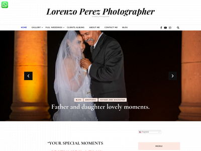 lorenzoperezphotographer.com snapshot