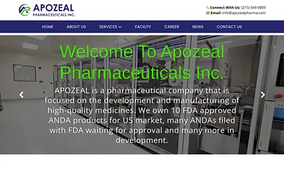 apozealpharma.com snapshot