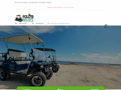 polosgolfcartrentalbz.com snapshot