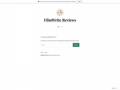 filmwritereviews.com snapshot