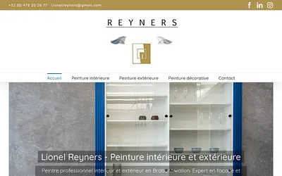 reynerspeinture.be snapshot
