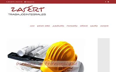 www.zasert.es snapshot