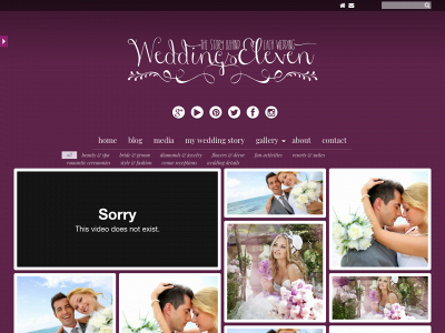 weddingseleven.com snapshot