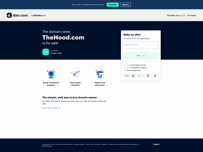 thehood.com snapshot