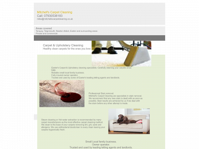 mitchellscarpetcleaning.co.uk snapshot