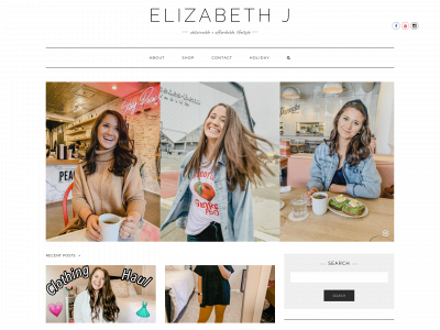 elizabethjblogs.com snapshot