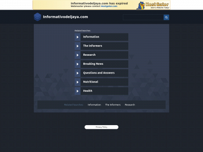 informativodeljaya.com snapshot