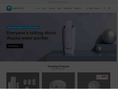 aquahandy.com snapshot